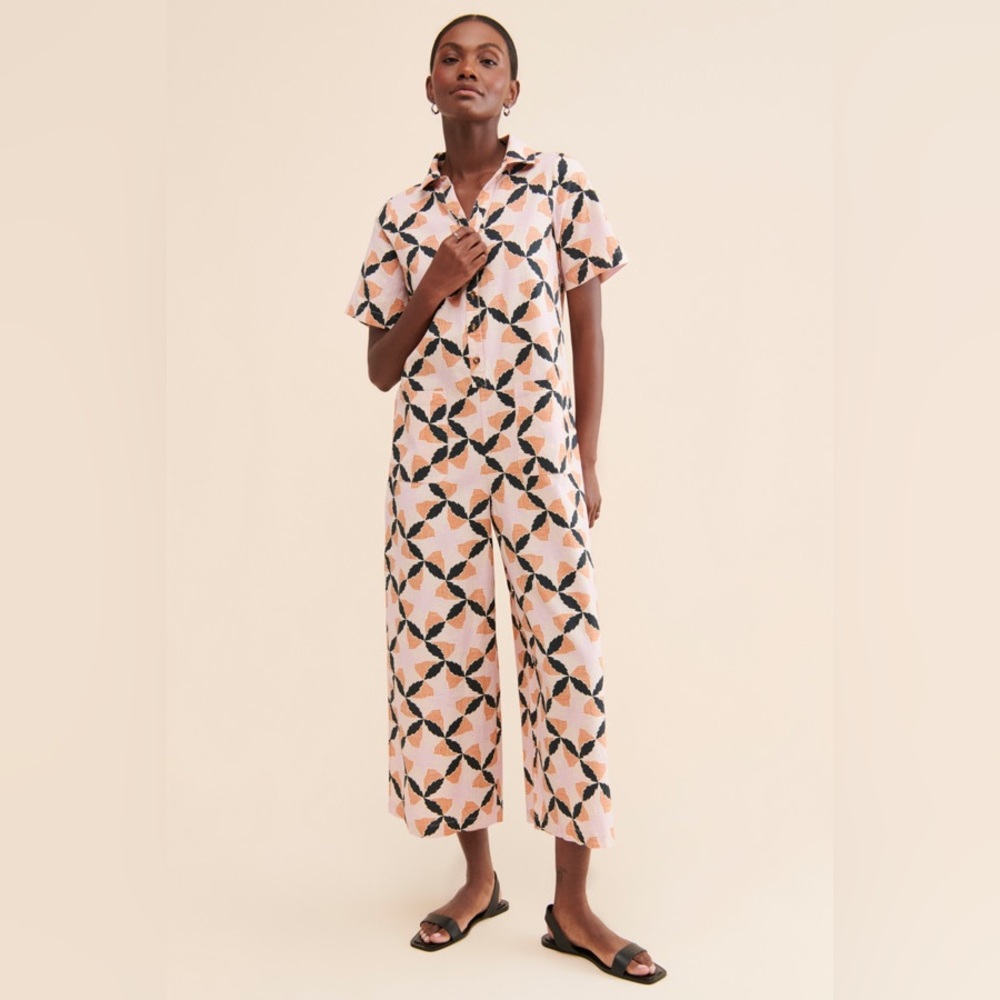 Porridge Roper Printed Coveralls